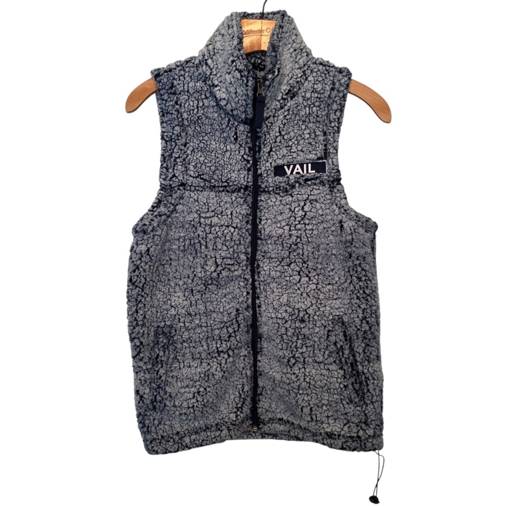Boulder Canyon Apparel Vest ASPEN Colorado Vest Sherpa‎ Sz S Skiing Outdoor